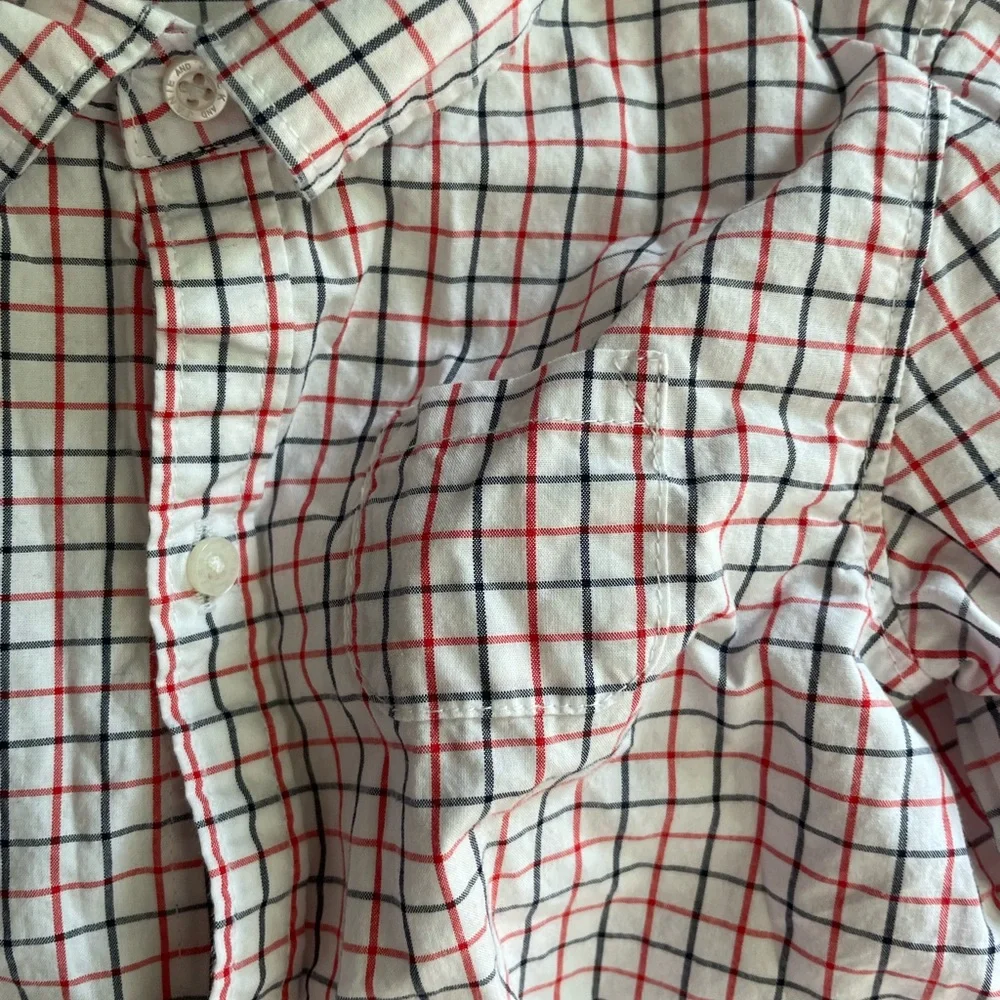 Janie and Jack button down onesie